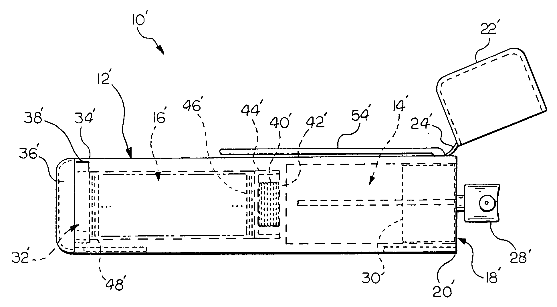 Portable dispensing apparatus