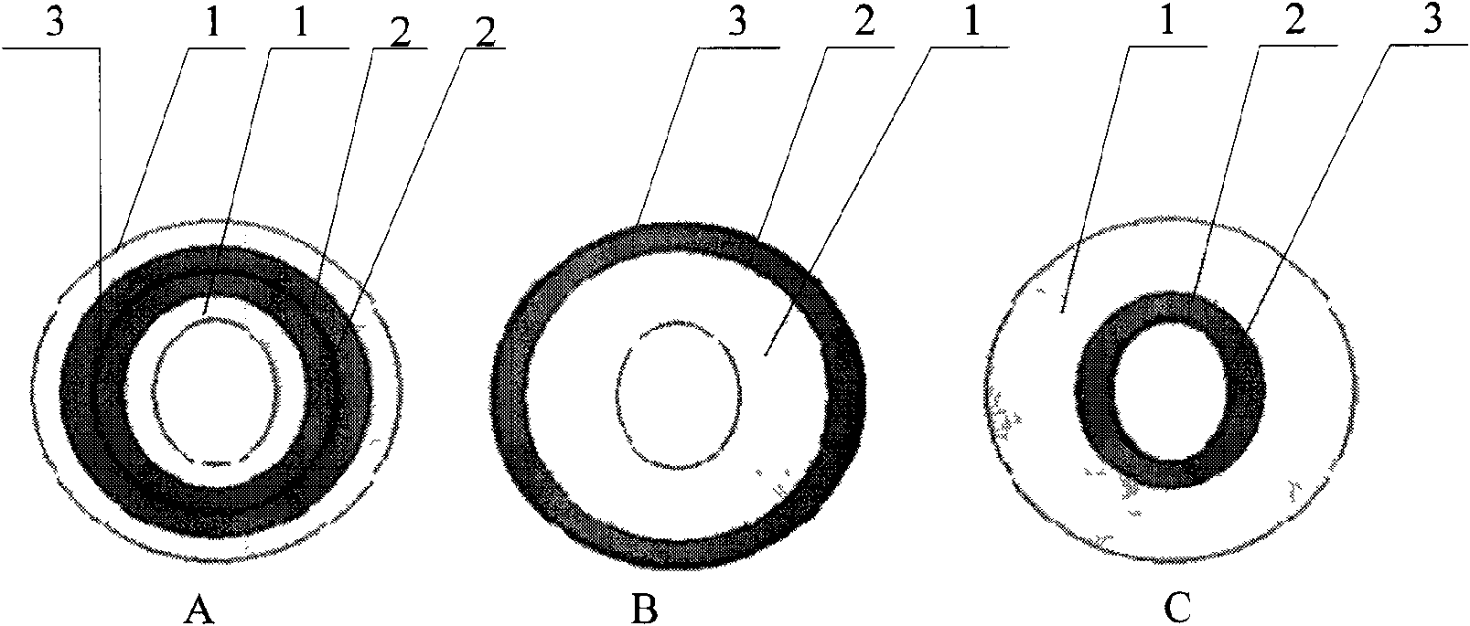 Antibacterial oxygen obstructing composite pipe and preparation method thereof