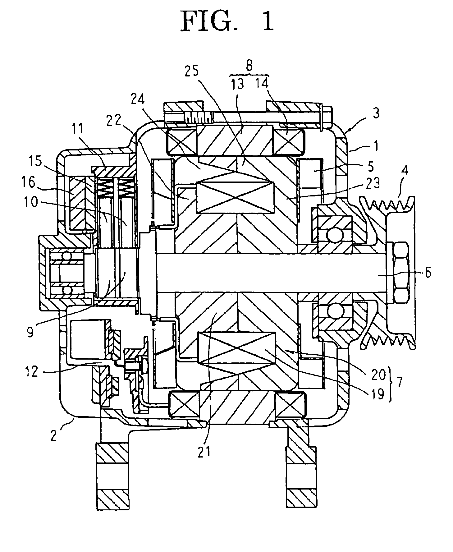 Rotor for rotary electric rotor