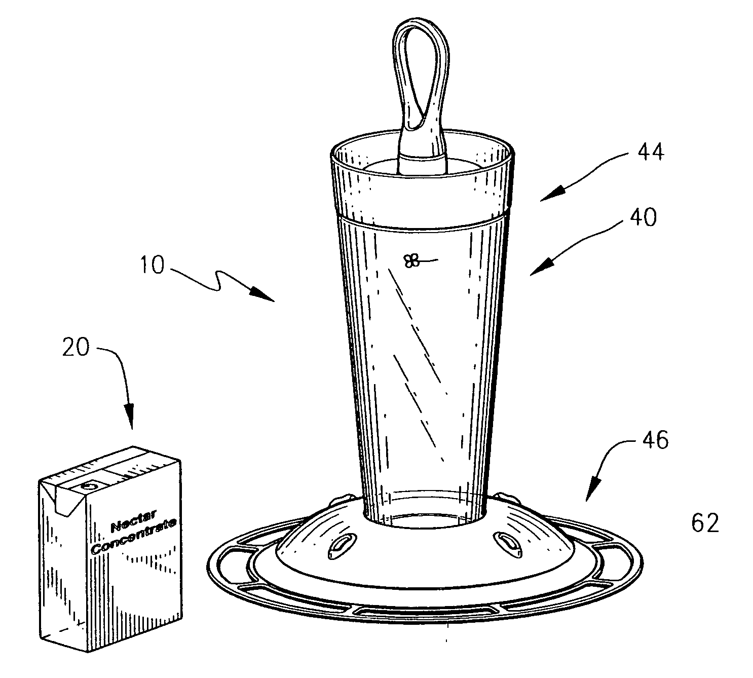 Nectar feeding system