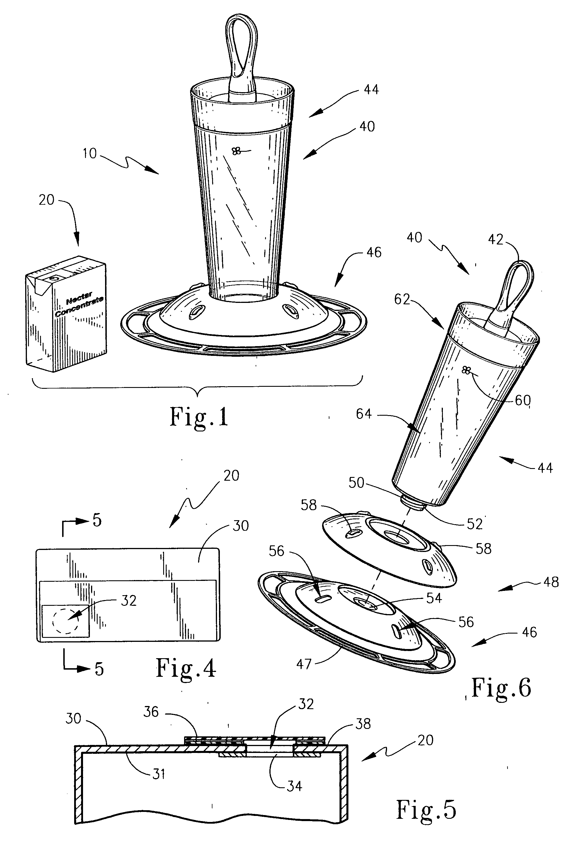 Nectar feeding system