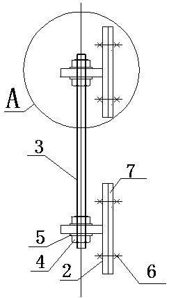 Steel column butt joint adjustment fixing device and method