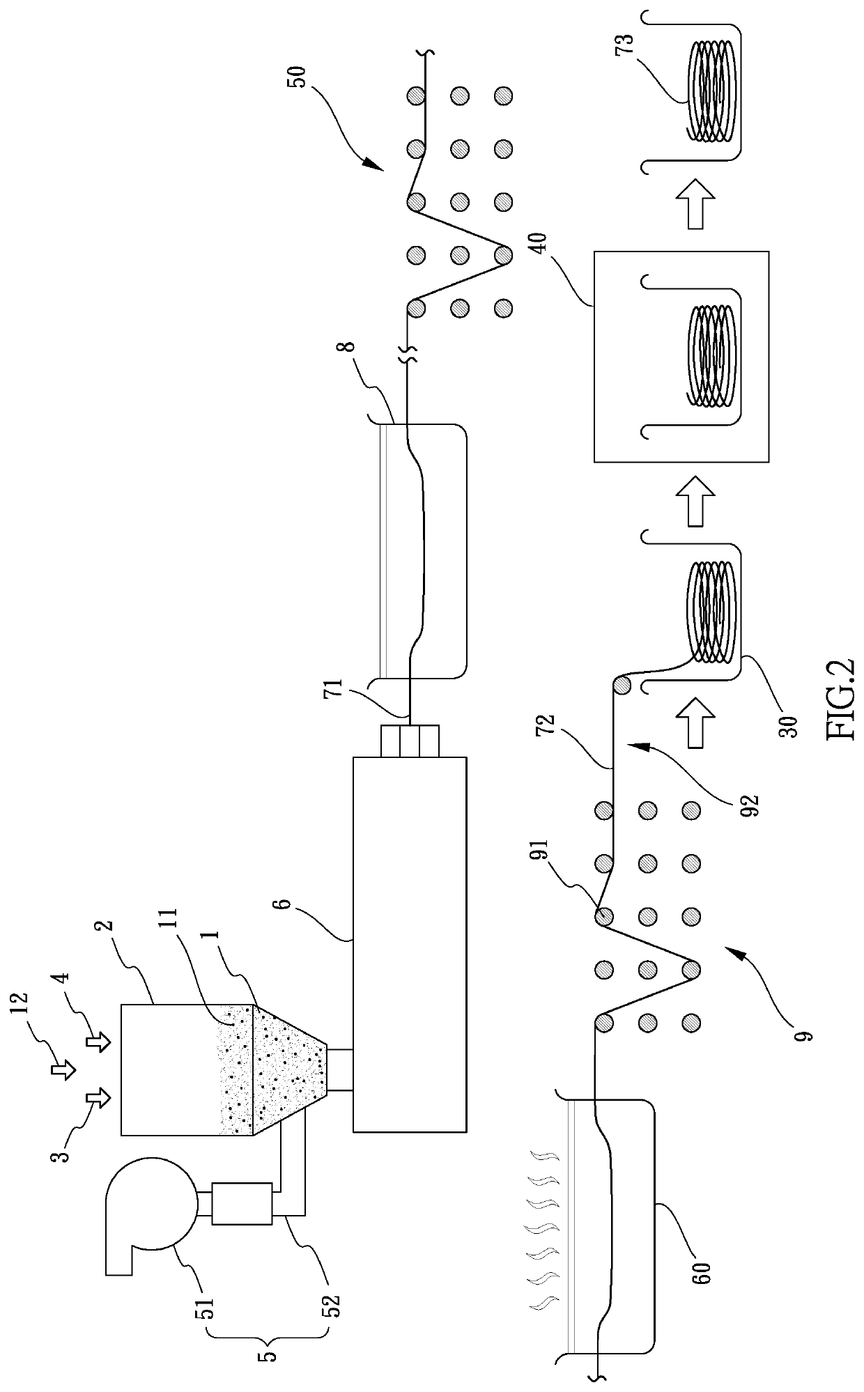 Wire drawing process of light storage wire