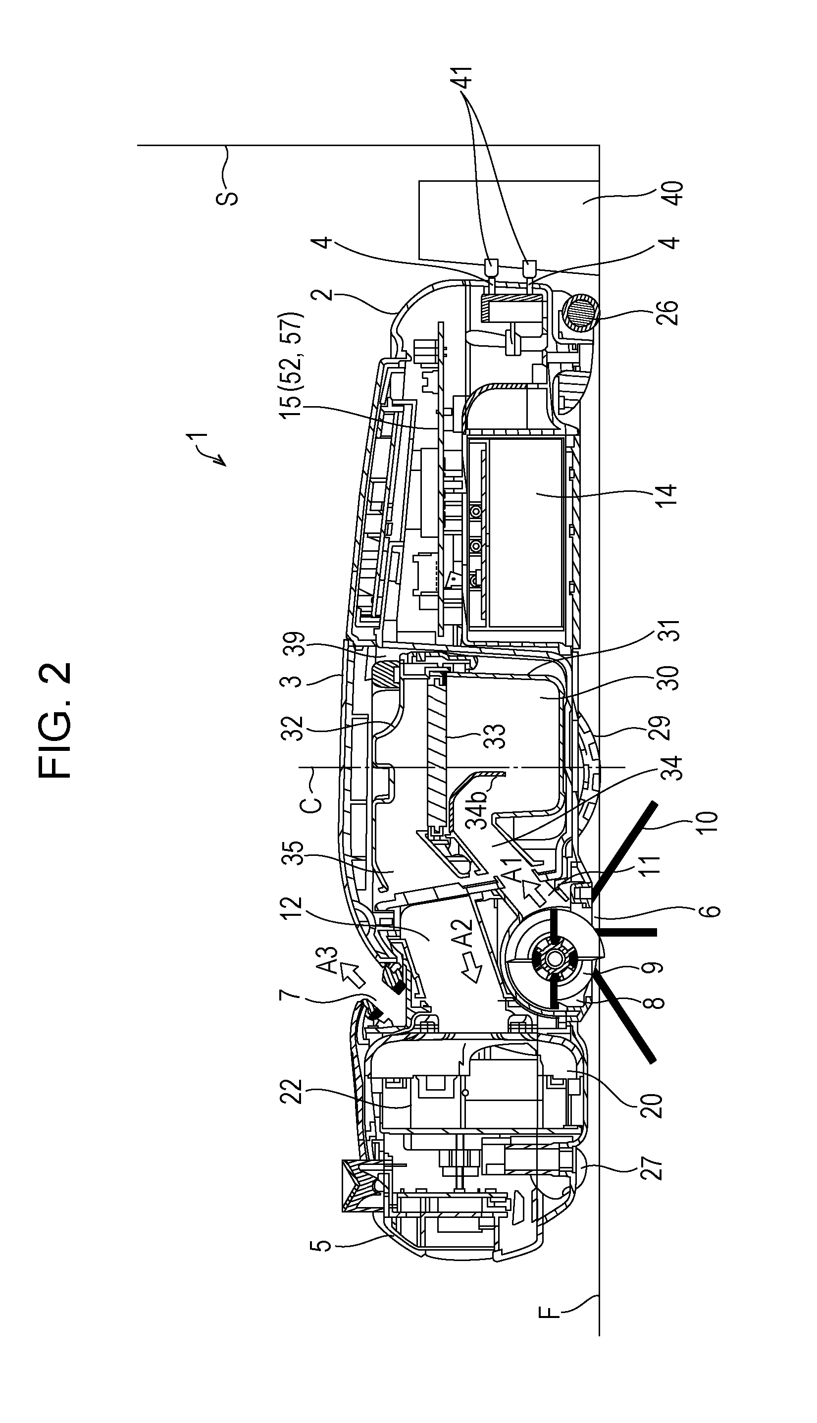 Self-propelled electronic device