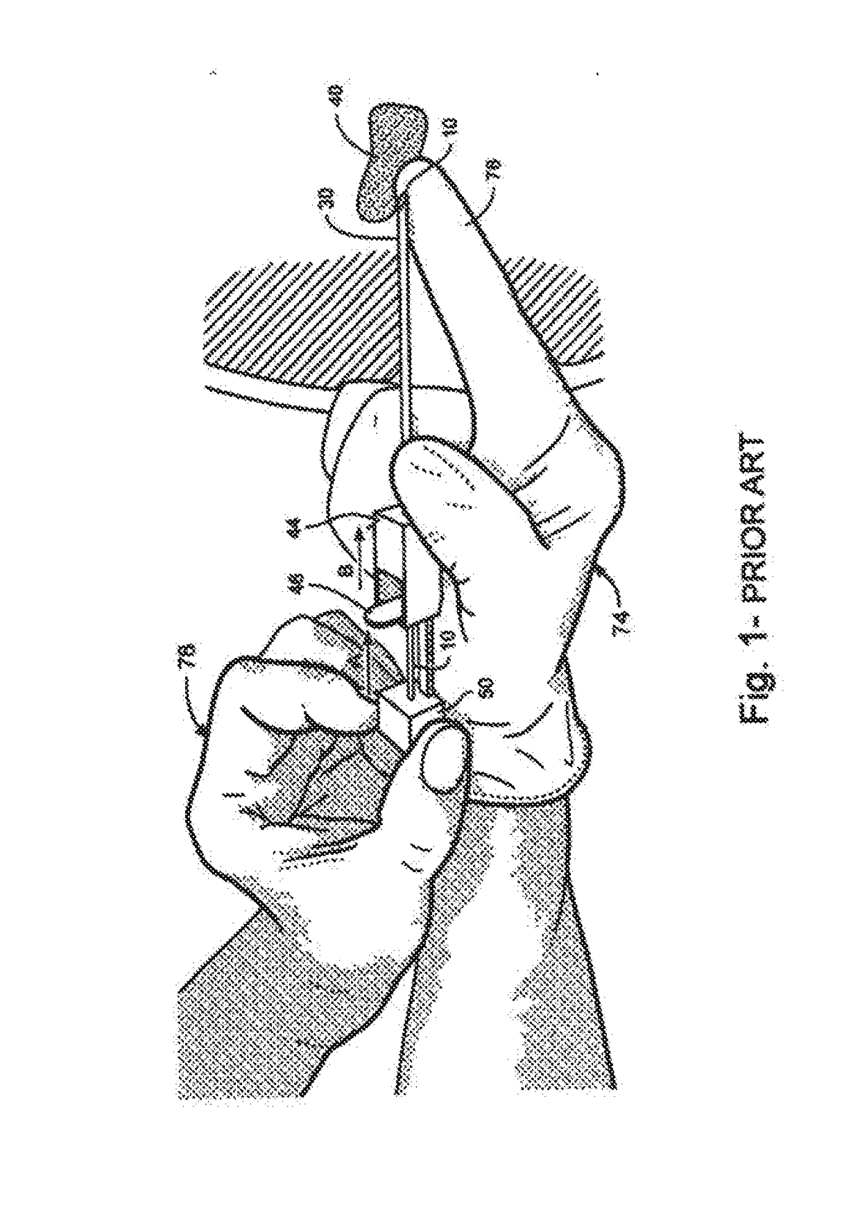 Method for excising core tissue sample