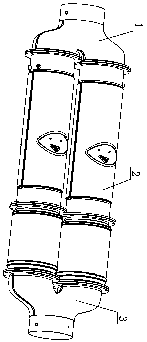 Multistage parallel SCR system