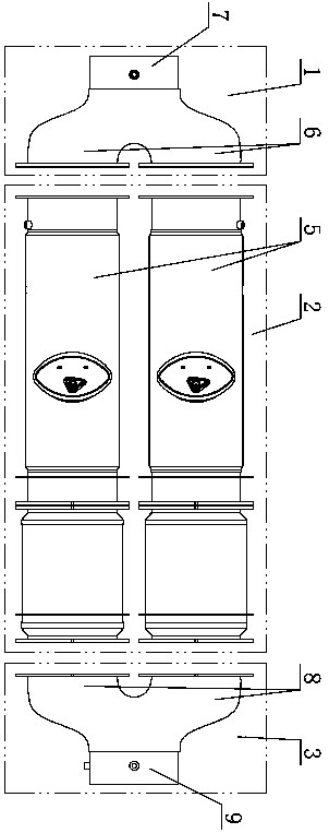 Multistage parallel SCR system