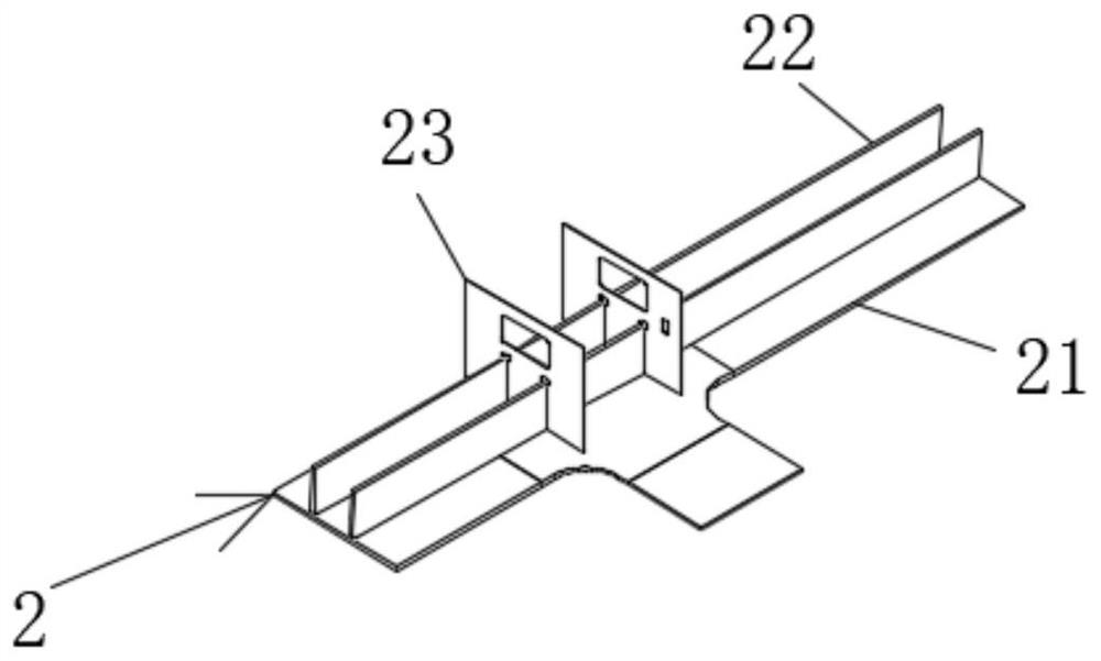 Ultra-large container ship hatch coaming and torsion box integrated construction method