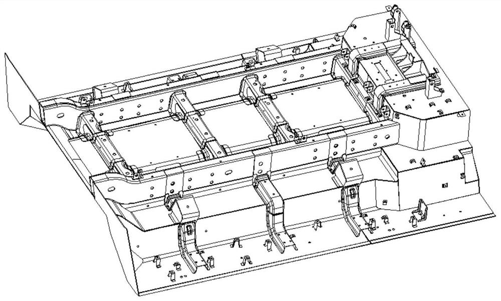 Bearing type military off-road vehicle rear wheel cover assembly and welding method thereof