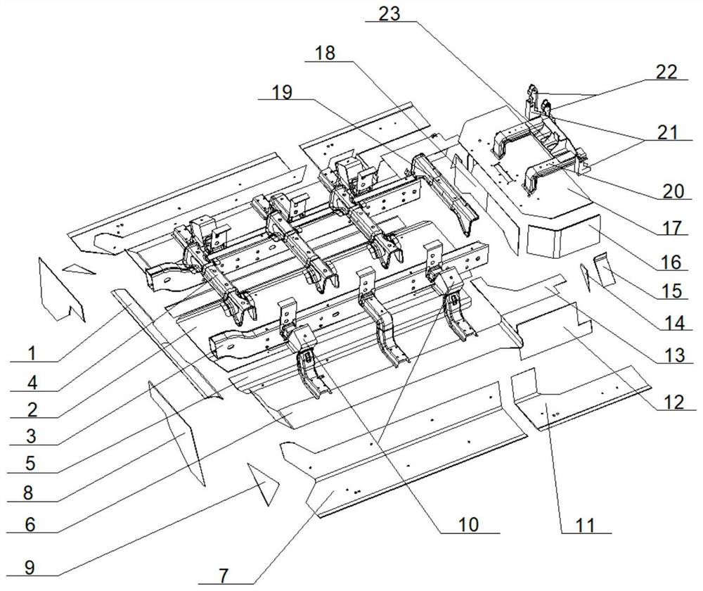 Bearing type military off-road vehicle rear wheel cover assembly and welding method thereof