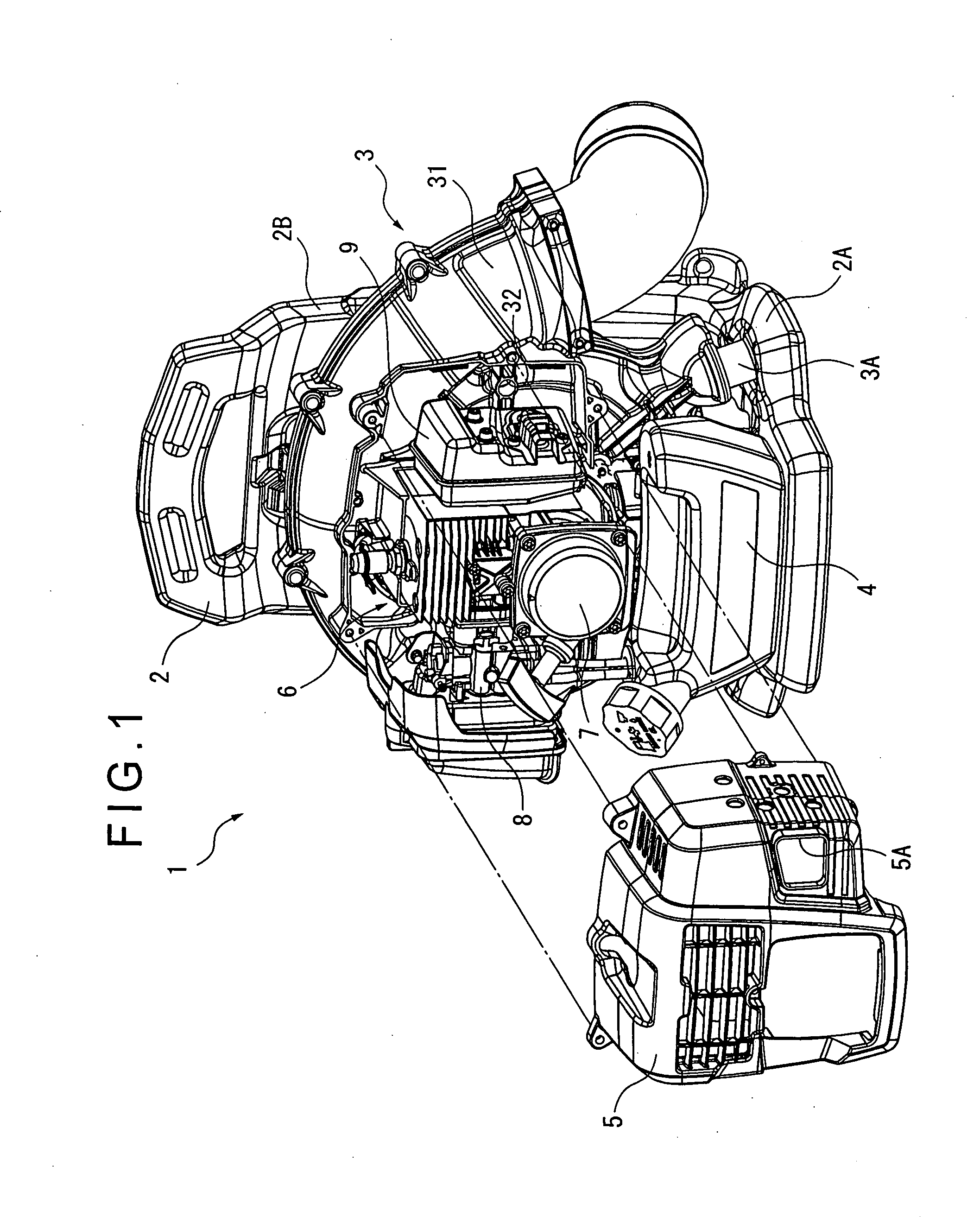 Engine blower