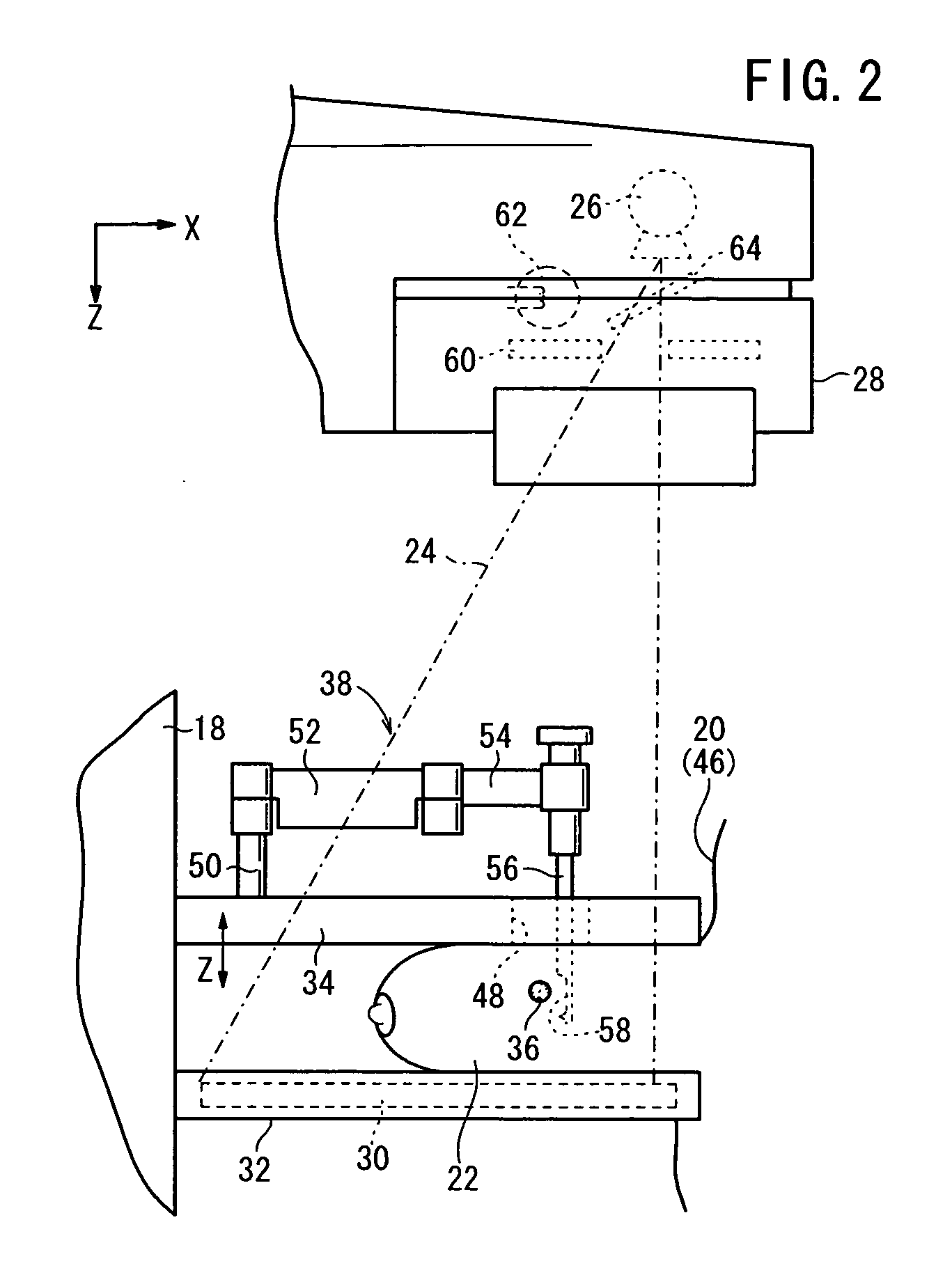 Radiographic image capturing apparatus and radiographic image capturing method