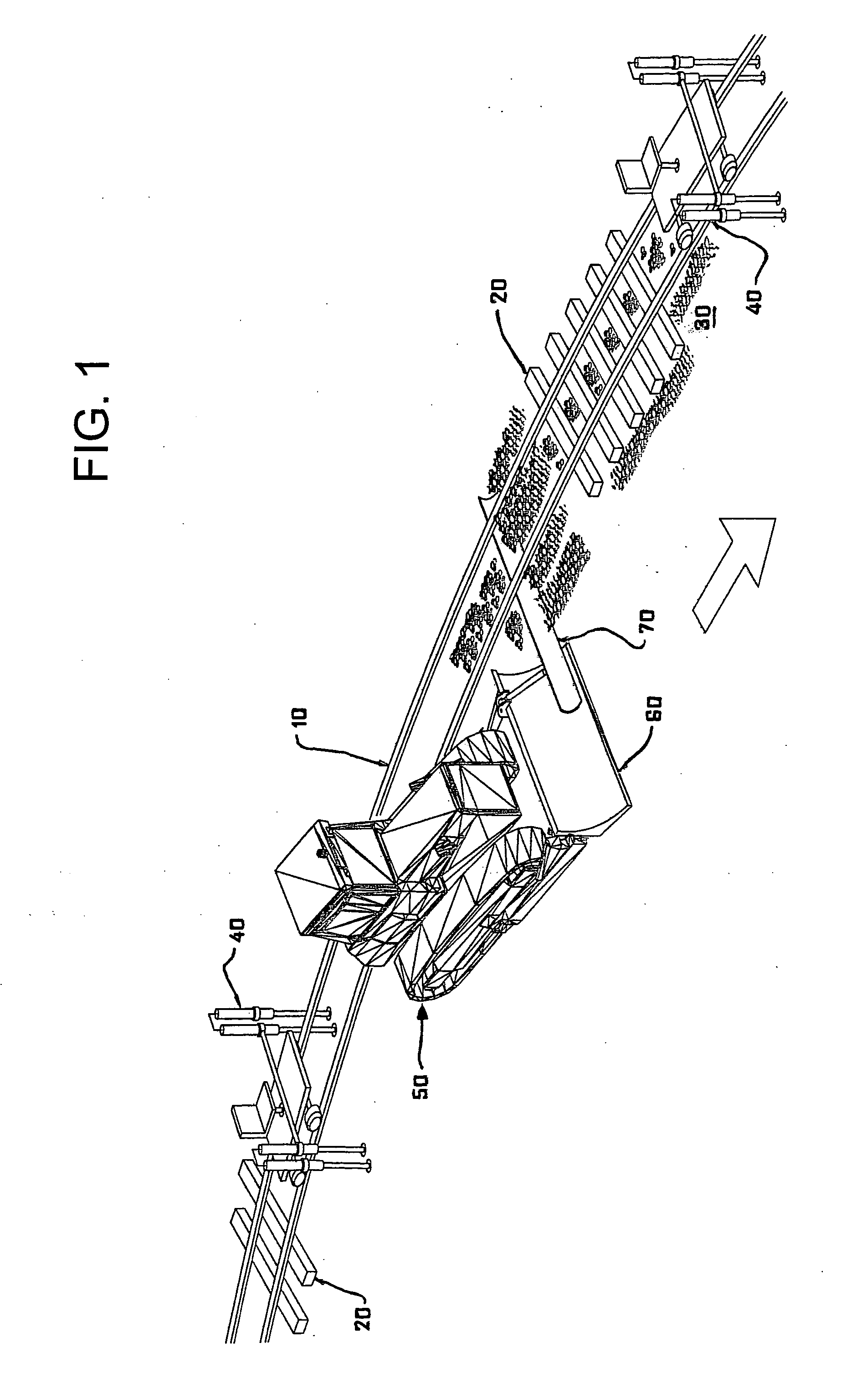 Ballast removal process