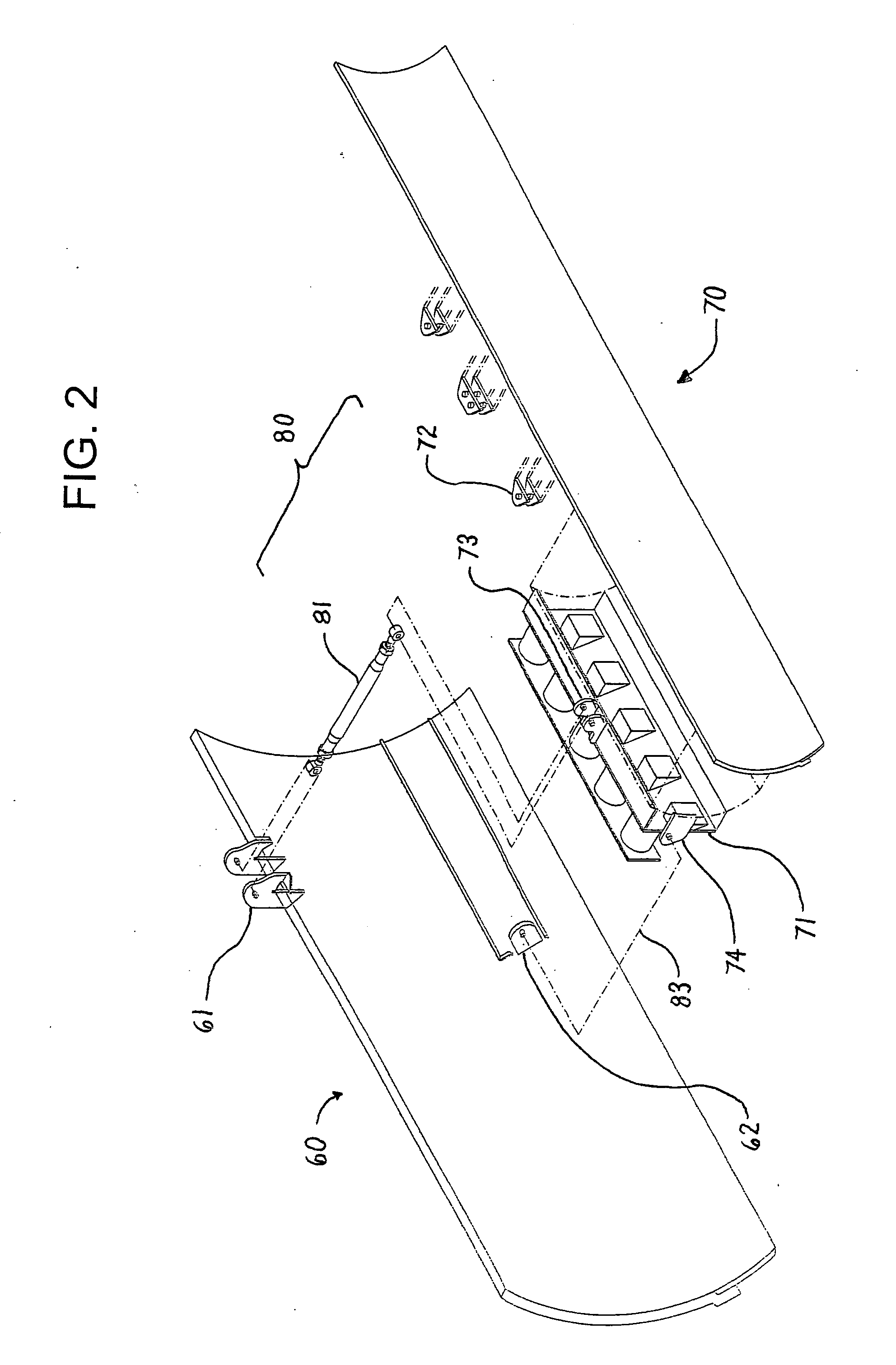 Ballast removal process