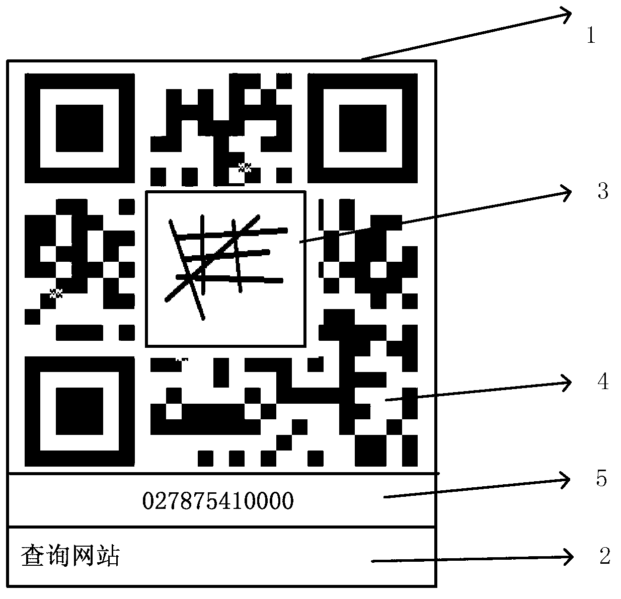 Methods for preparing and identifying continuous-real-object anti-counterfeit label based on image contrast