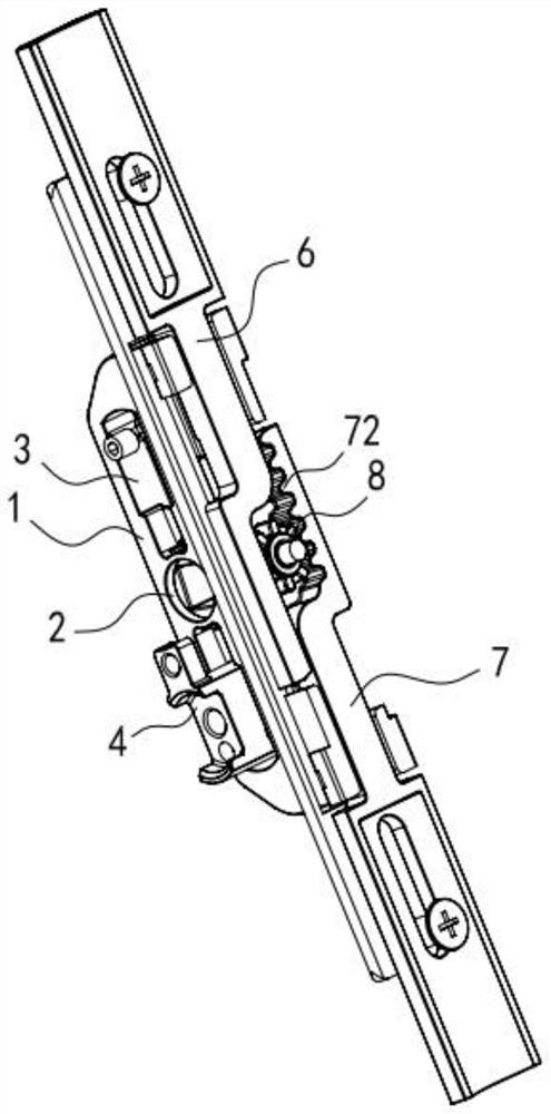 Left-right reversing lock