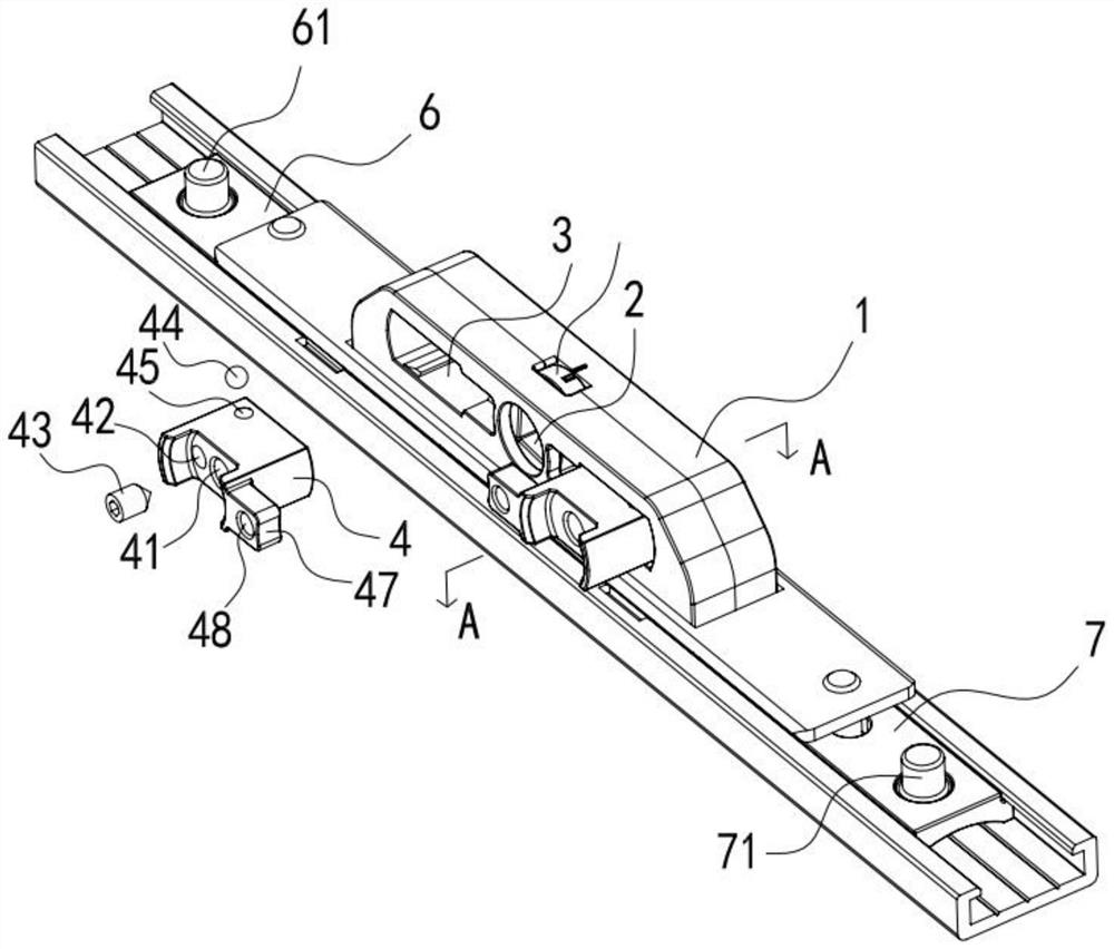 Left-right reversing lock