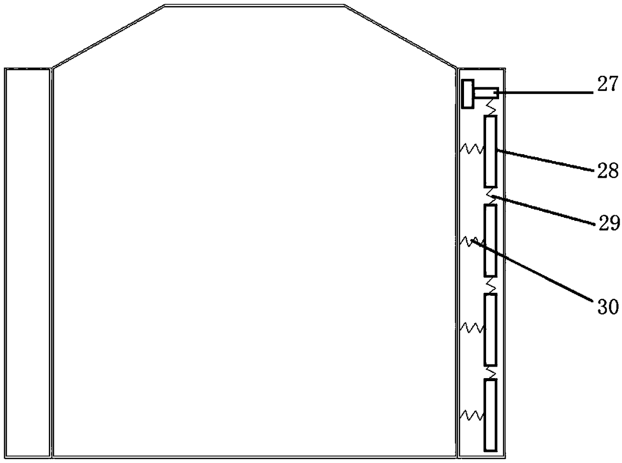 Transformer, transformer case and vibration damping device for transformer case