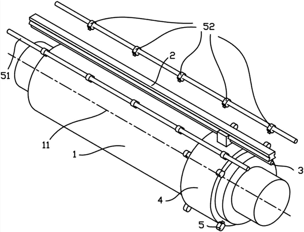 Roller brush cleaning device