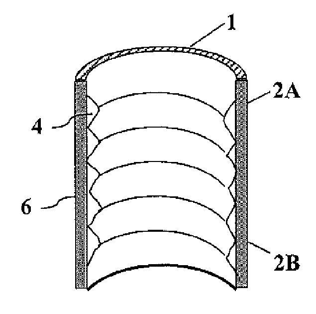 Composite fastener for ceramic components