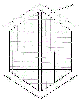 Grass storage frame