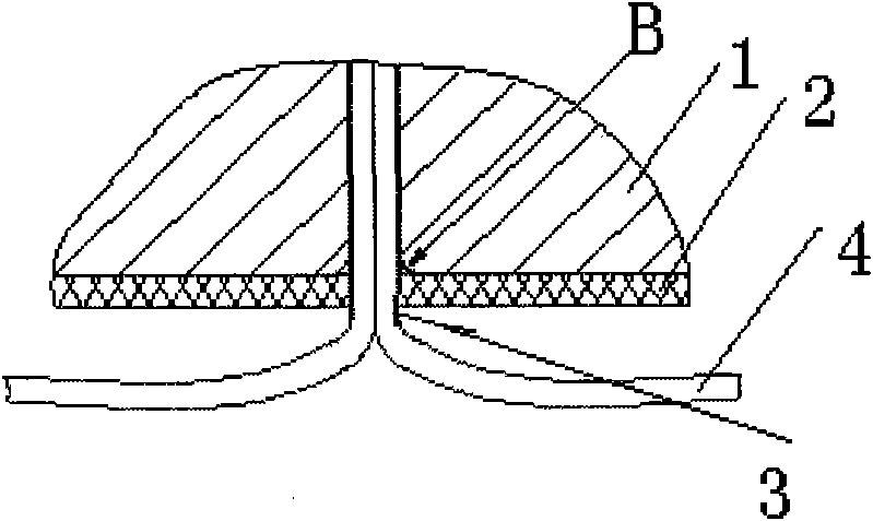 Method for puncturing iron core by motor wire-insertion preventing winding