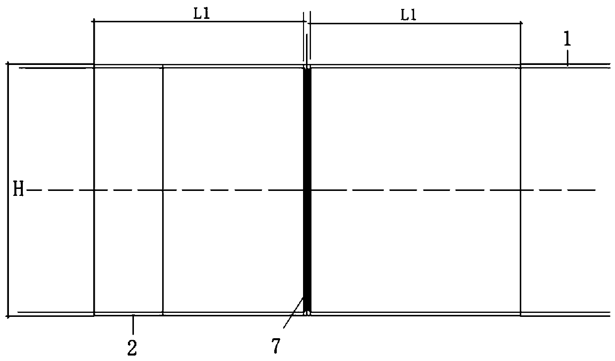 Prefabricated square pile for supporting deep foundation pit and side slope and pile splicing method of prefabricated square pile