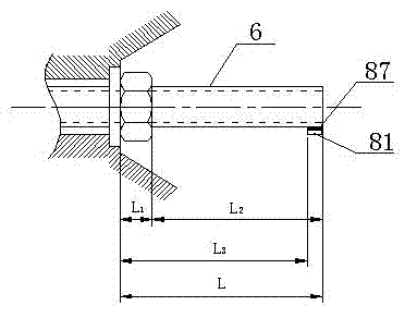 Prestress steel rod intelligent anchoring system monitoring dynamic state of strengthening engineering preload