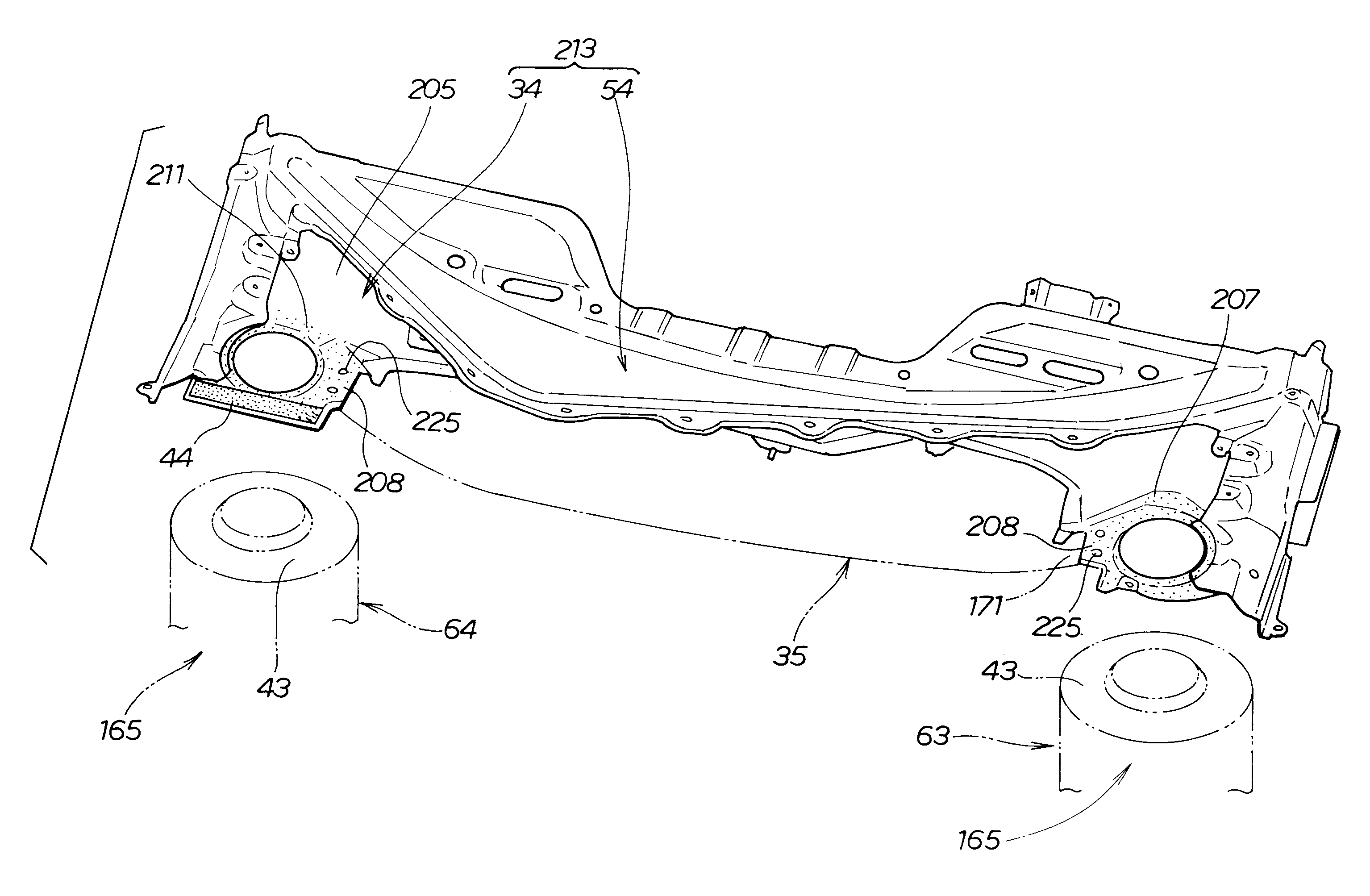 Vehicle front body structure