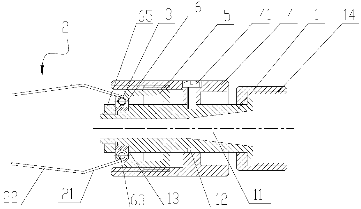 Spray nozzle with spray area adjusting function