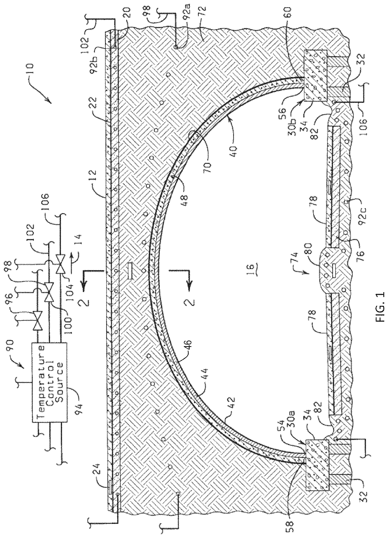 Elevated roadway quasi-equilibrium support system