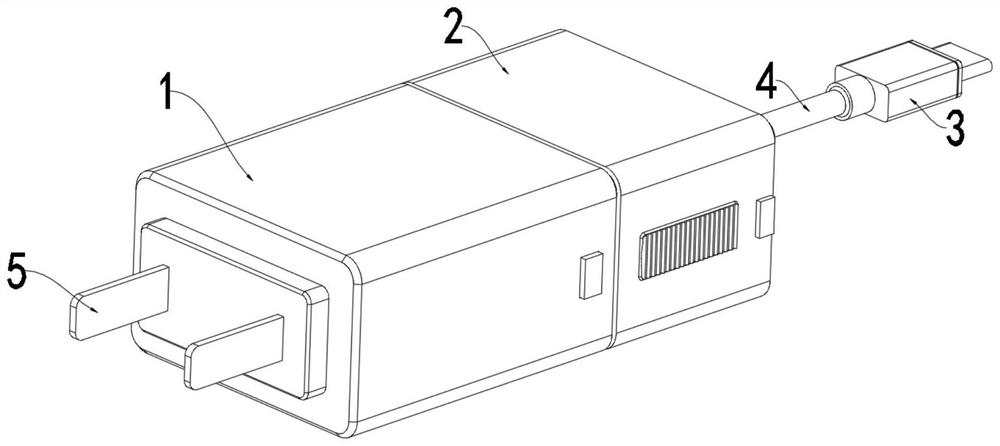 A multi-functional in-line charger and its usage method