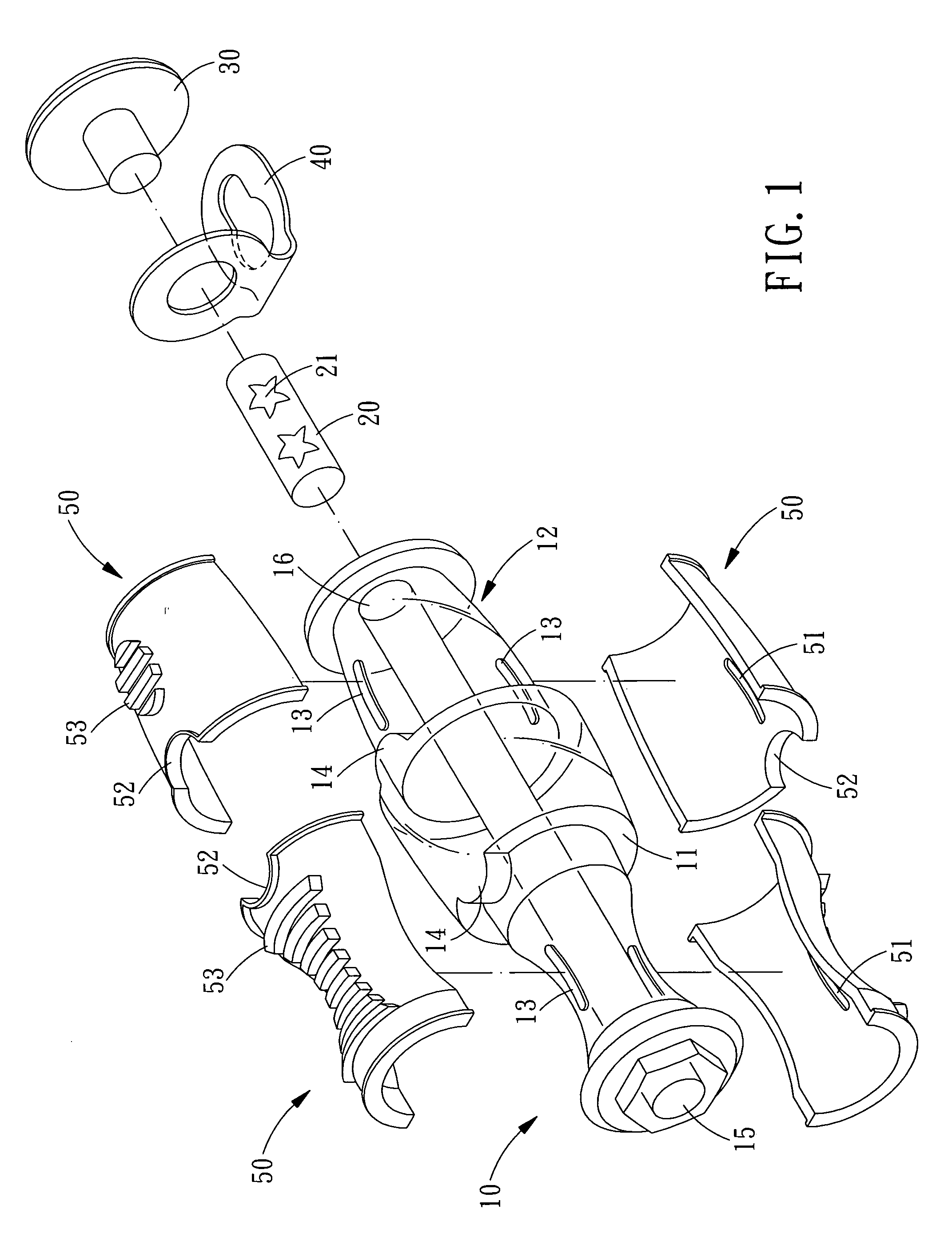 Polychrome transparent tool handle