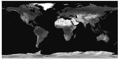 Method and device for three-dimensional space situation representation of height information enhanced Mercator map