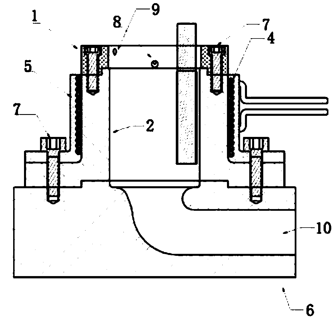 High-frequency induction heating chemical dressing device for brazed diamond abrasive router