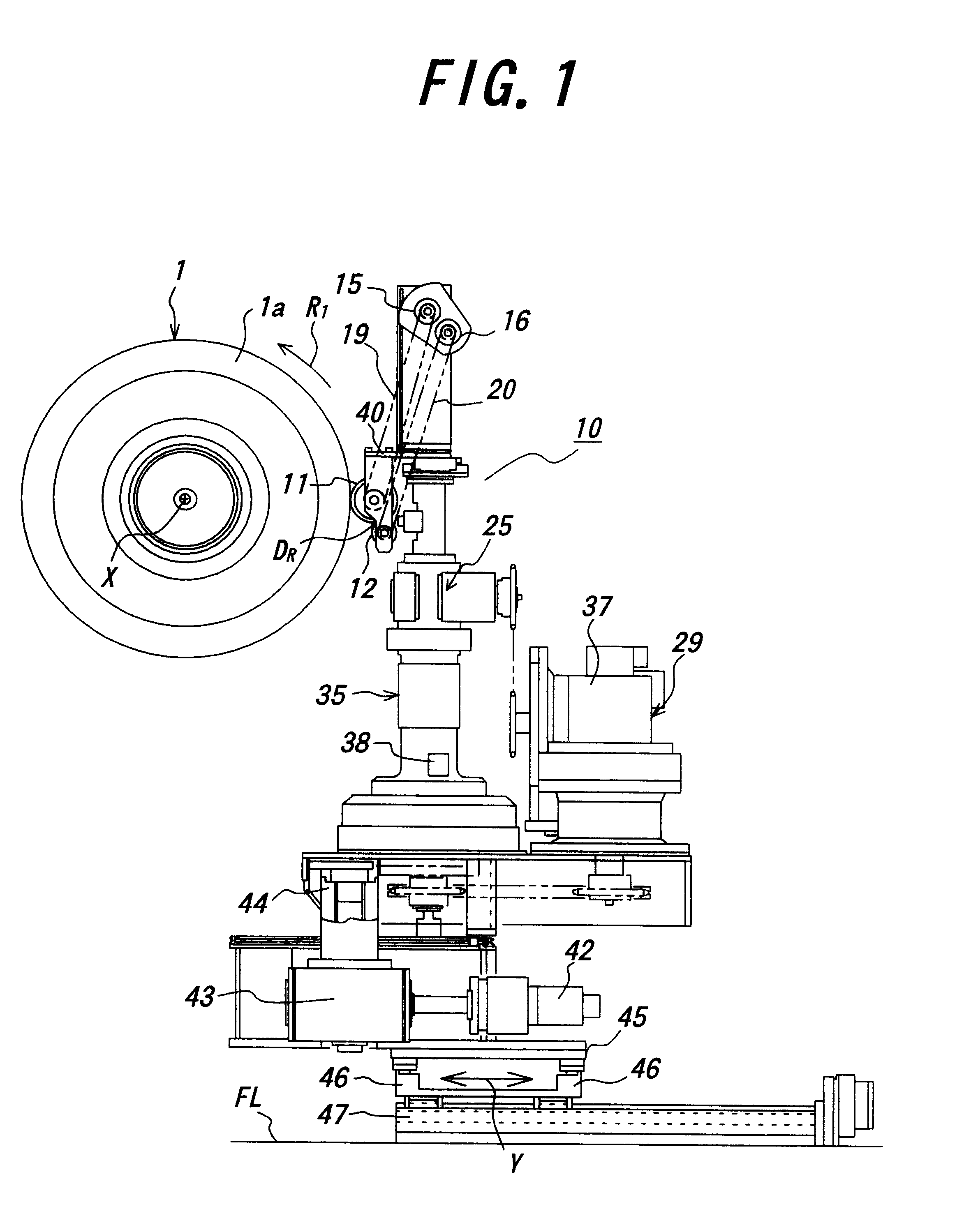 Process and apparatus for laying rubber materials for tire-constitutional members