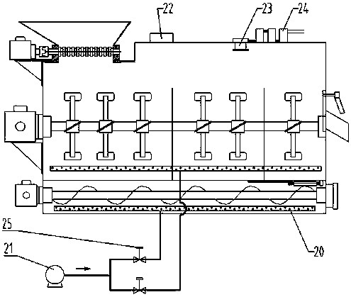 Kitchen waste stirring kettle reactor