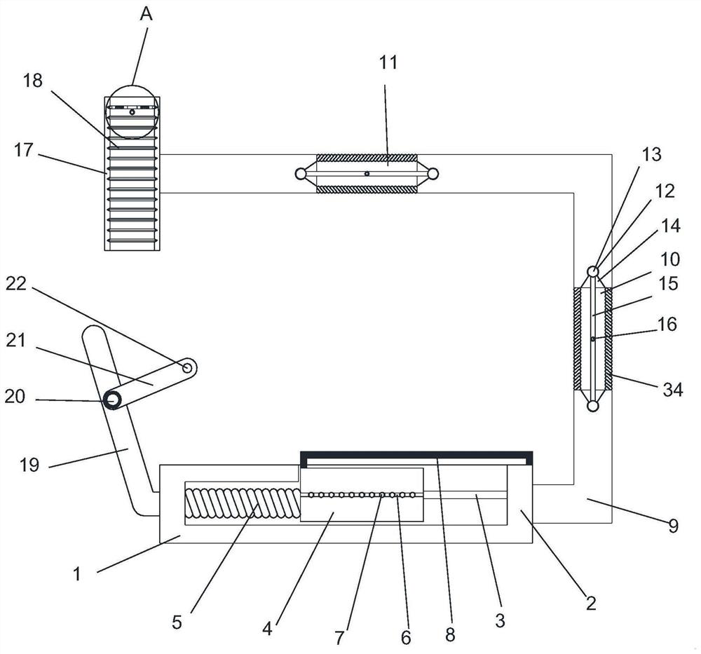 Breeding device of rabbits