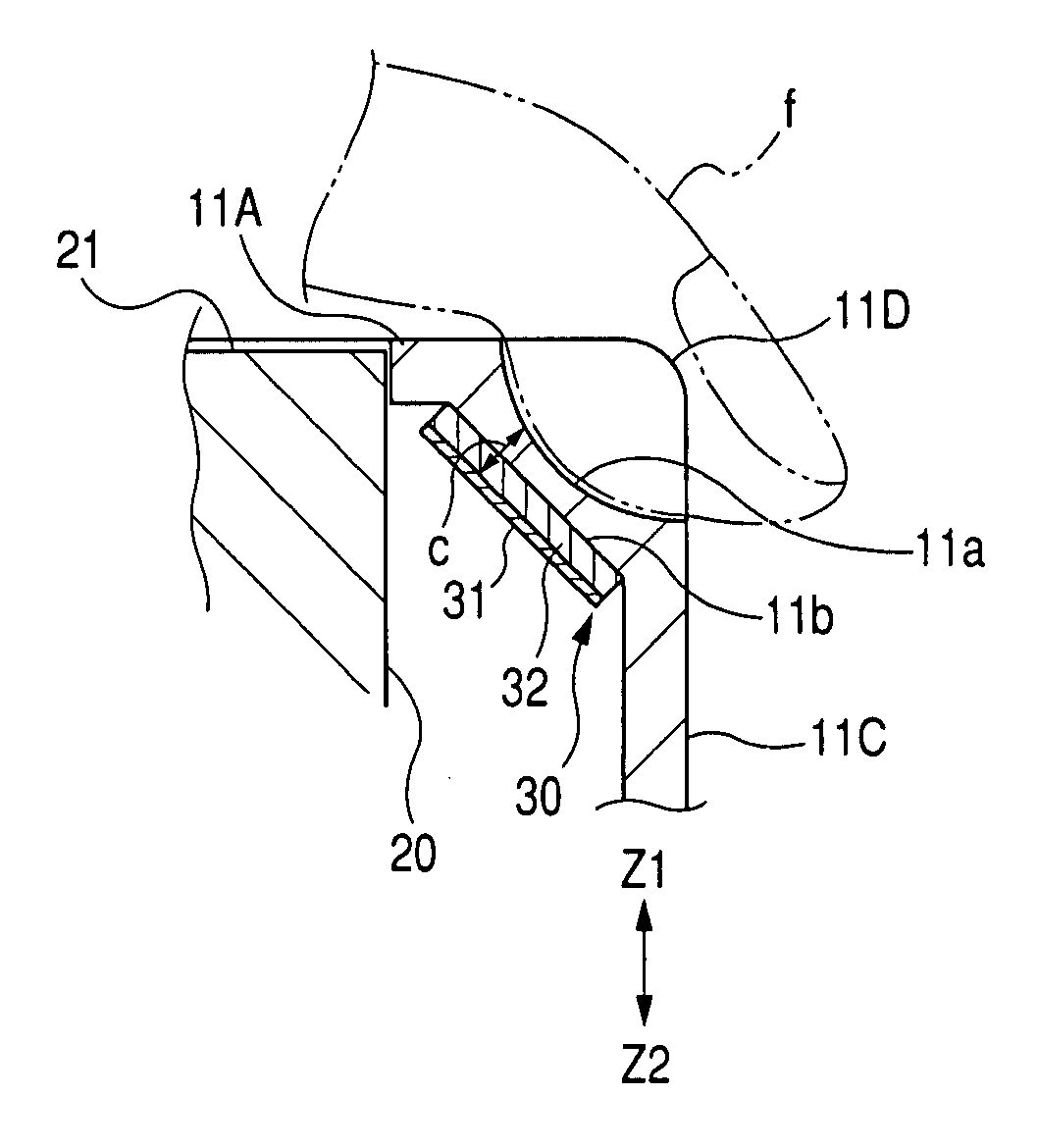 Electronic apparatus having display device