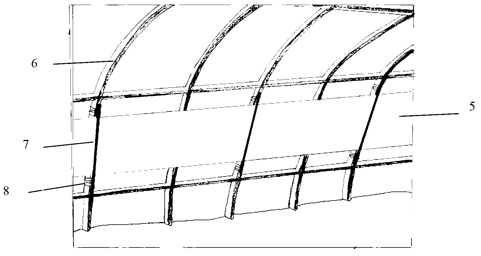 Insect inducing belt and application thereof