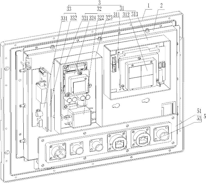 Reinforced panel terminal