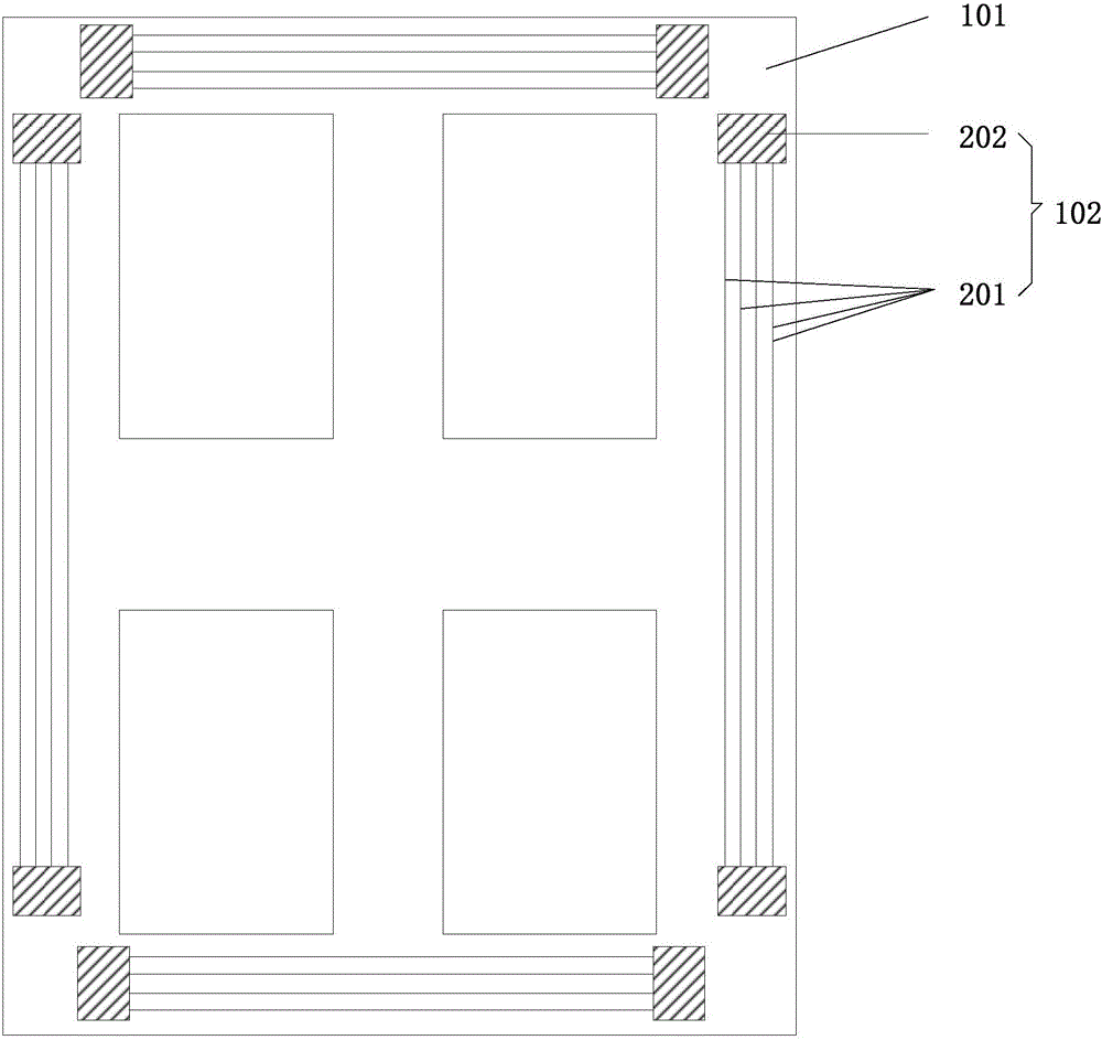 Base plate and edging detection method, alignment method and device thereof