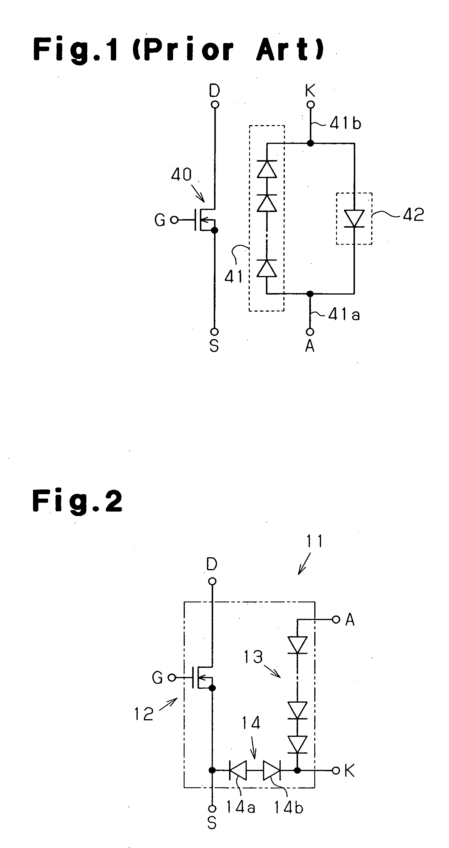 Semiconductor device provided with temperature detection function