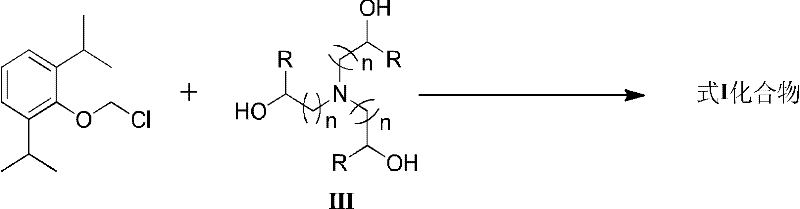 Water-soluble triethanolamine derivative