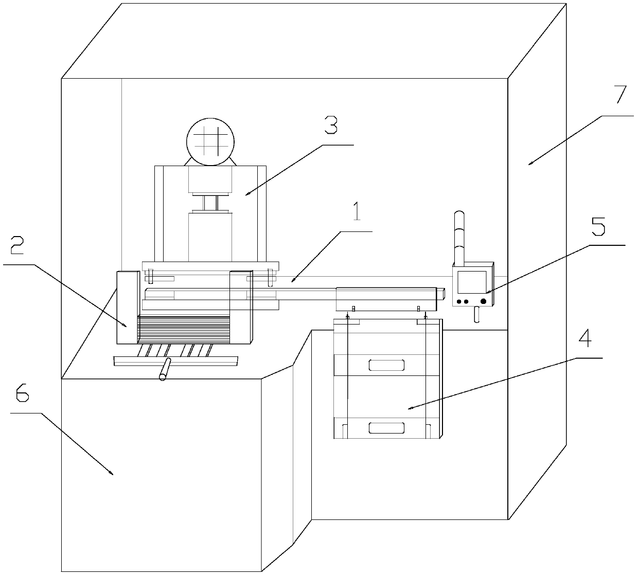 Automatic forming machine for flat metal heald loops