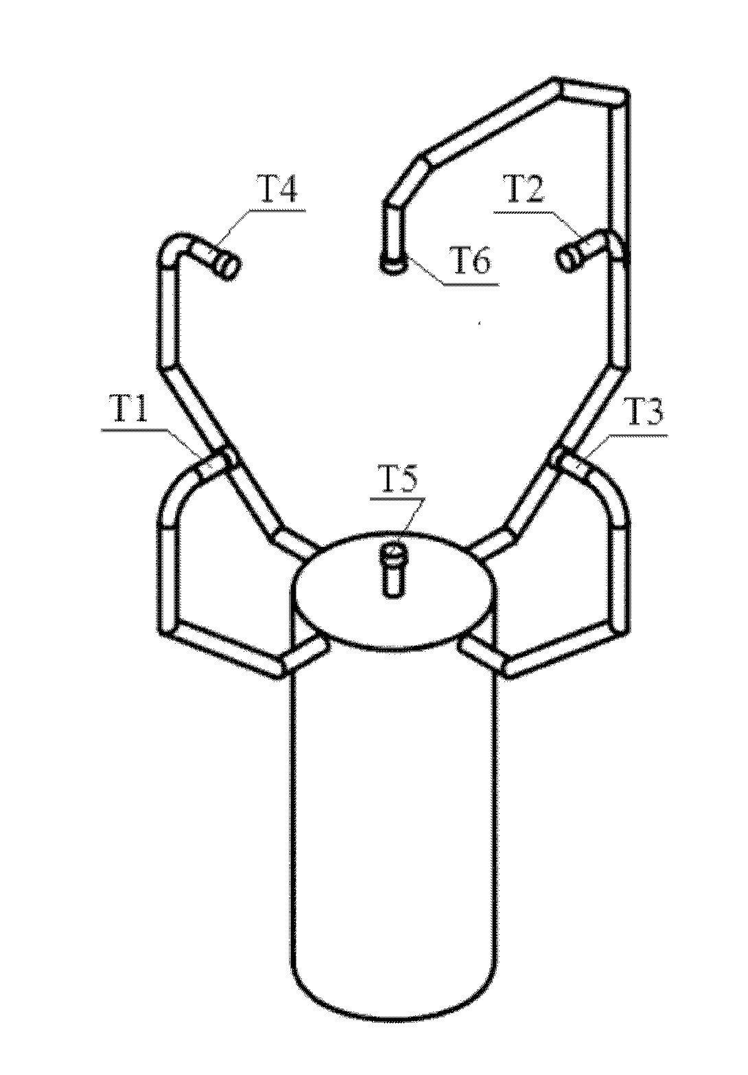 Ultrasonic three-dimensional wind measurement method and three-dimensional ultrasonic anemometer