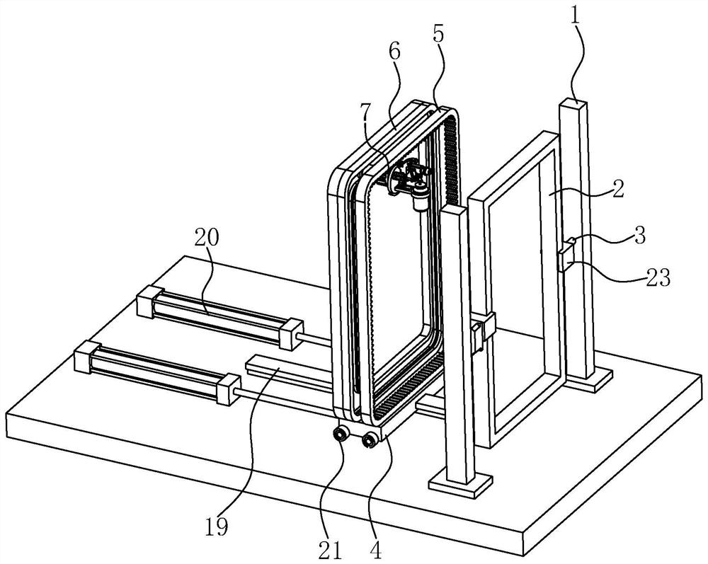 Aluminum alloy door and window machining equipment and machining method