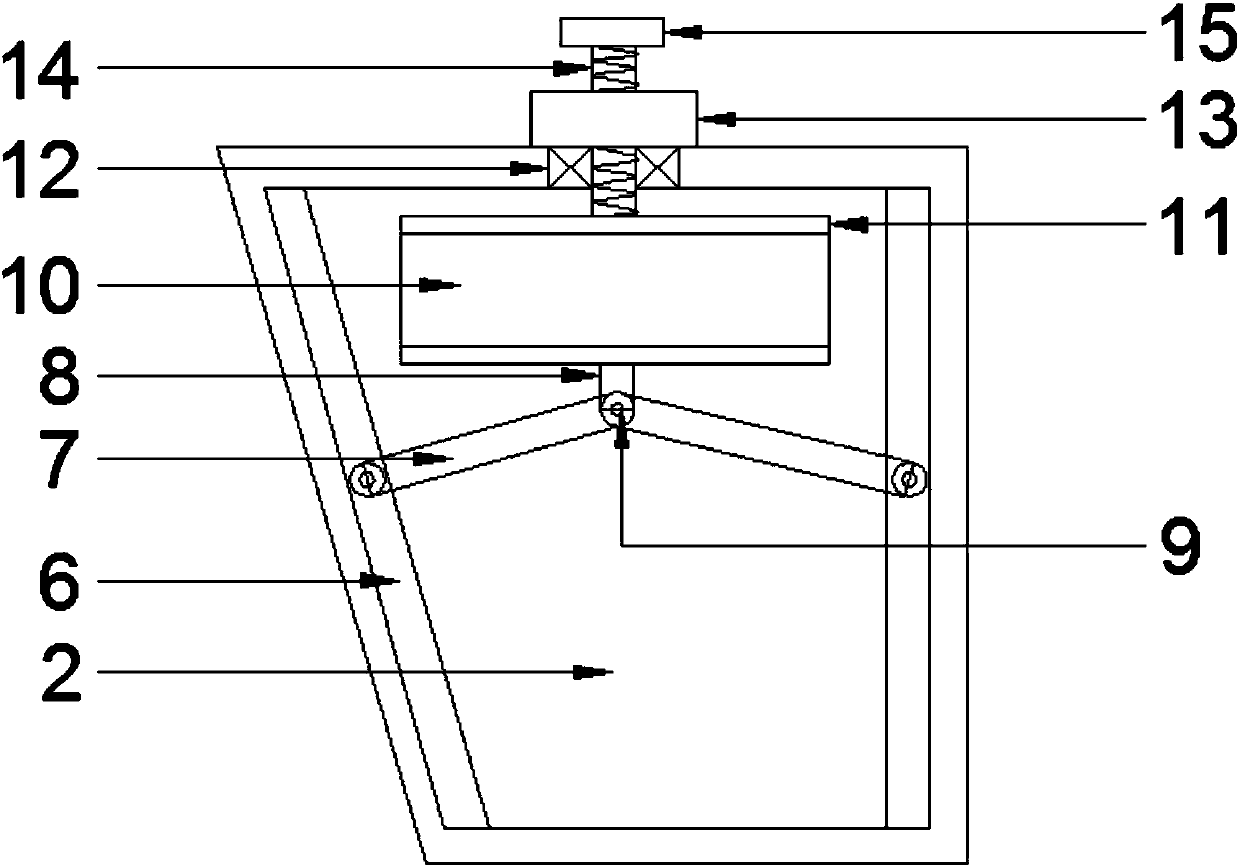 Multifunctional heat-preservation curtain wall for rainwater collection