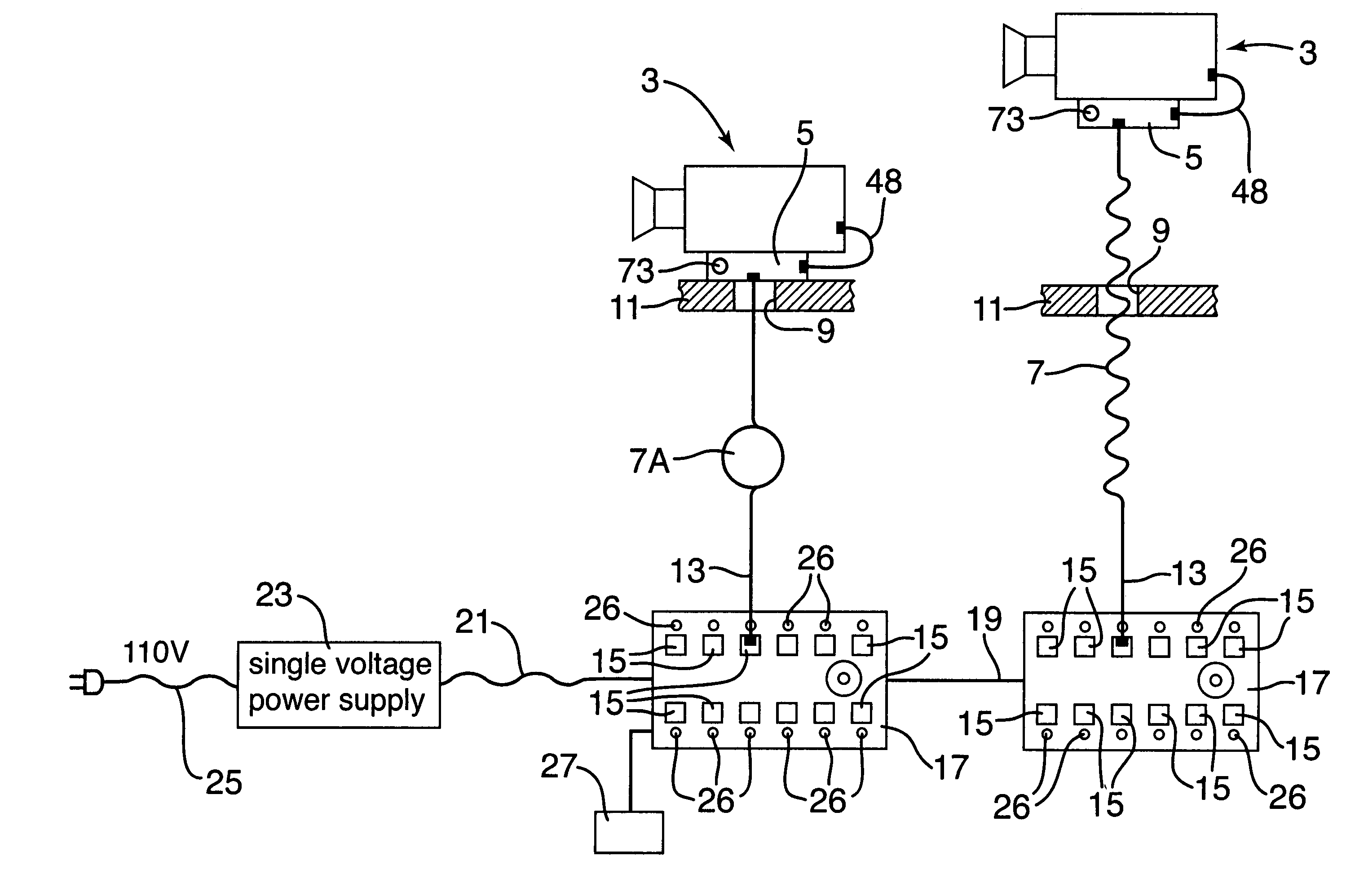 Electronic device display system and method