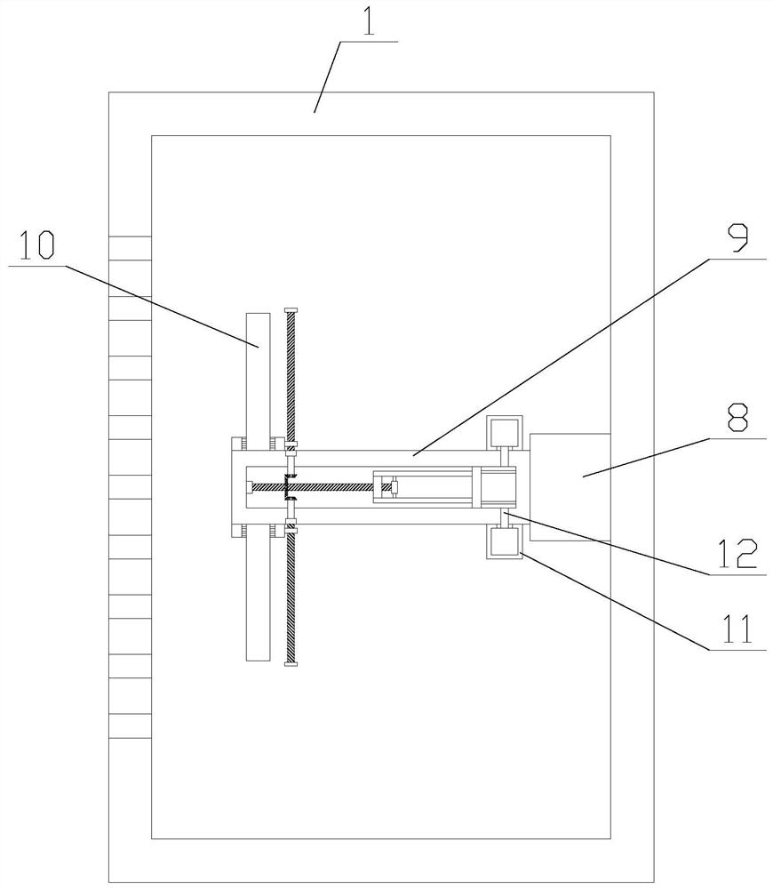 Computer host with good heat dissipation effect